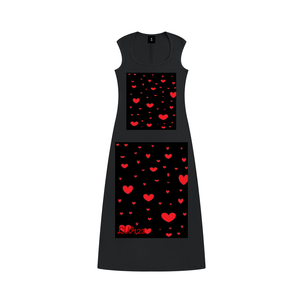 LW 123 Women's Slim Sleeveless Dress