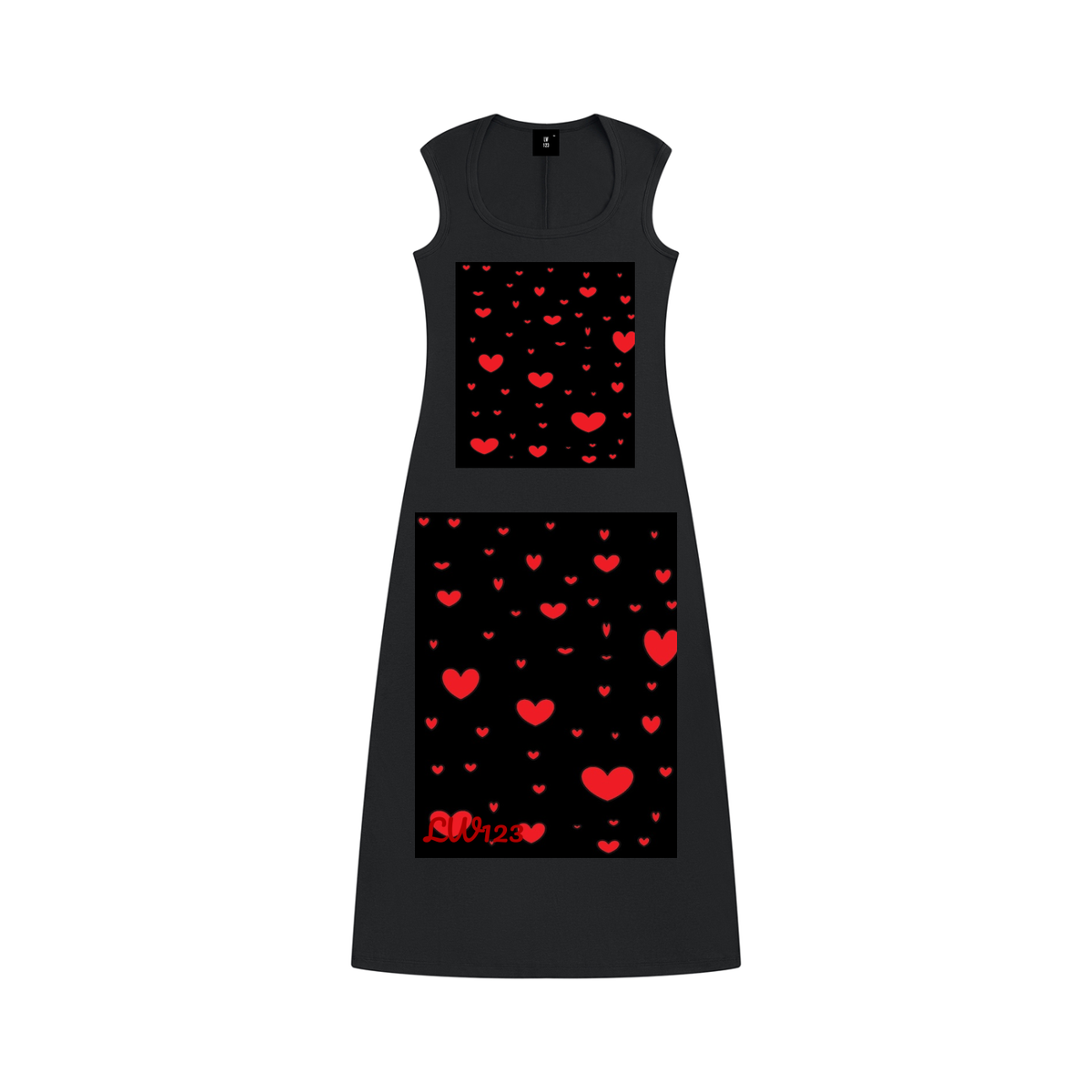 LW 123 Women's Slim Sleeveless Dress