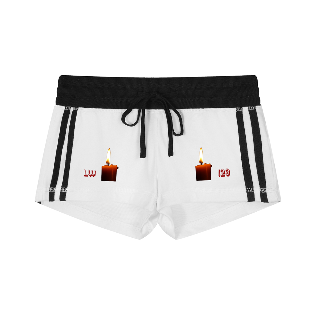 Women's Contrast Stripe Track Shorts