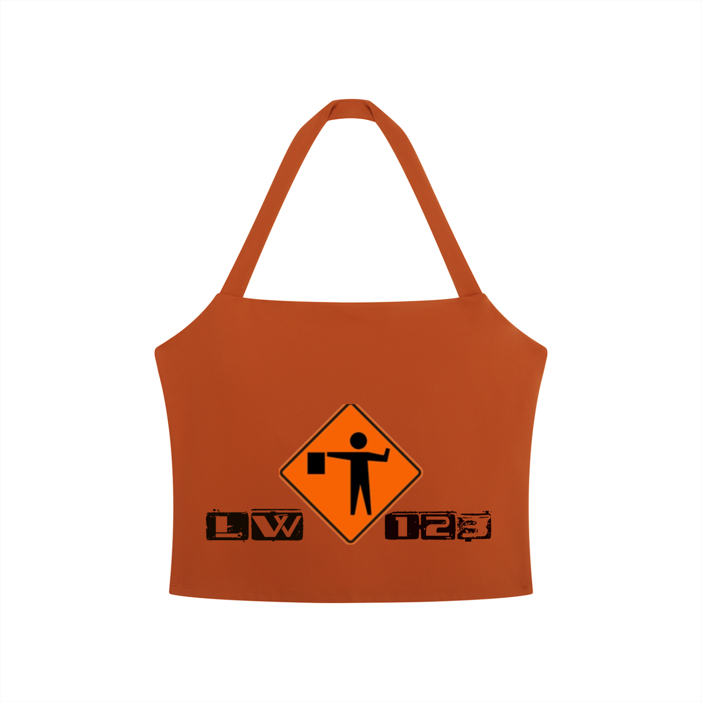 Women's Halter Crop Sports Bra
