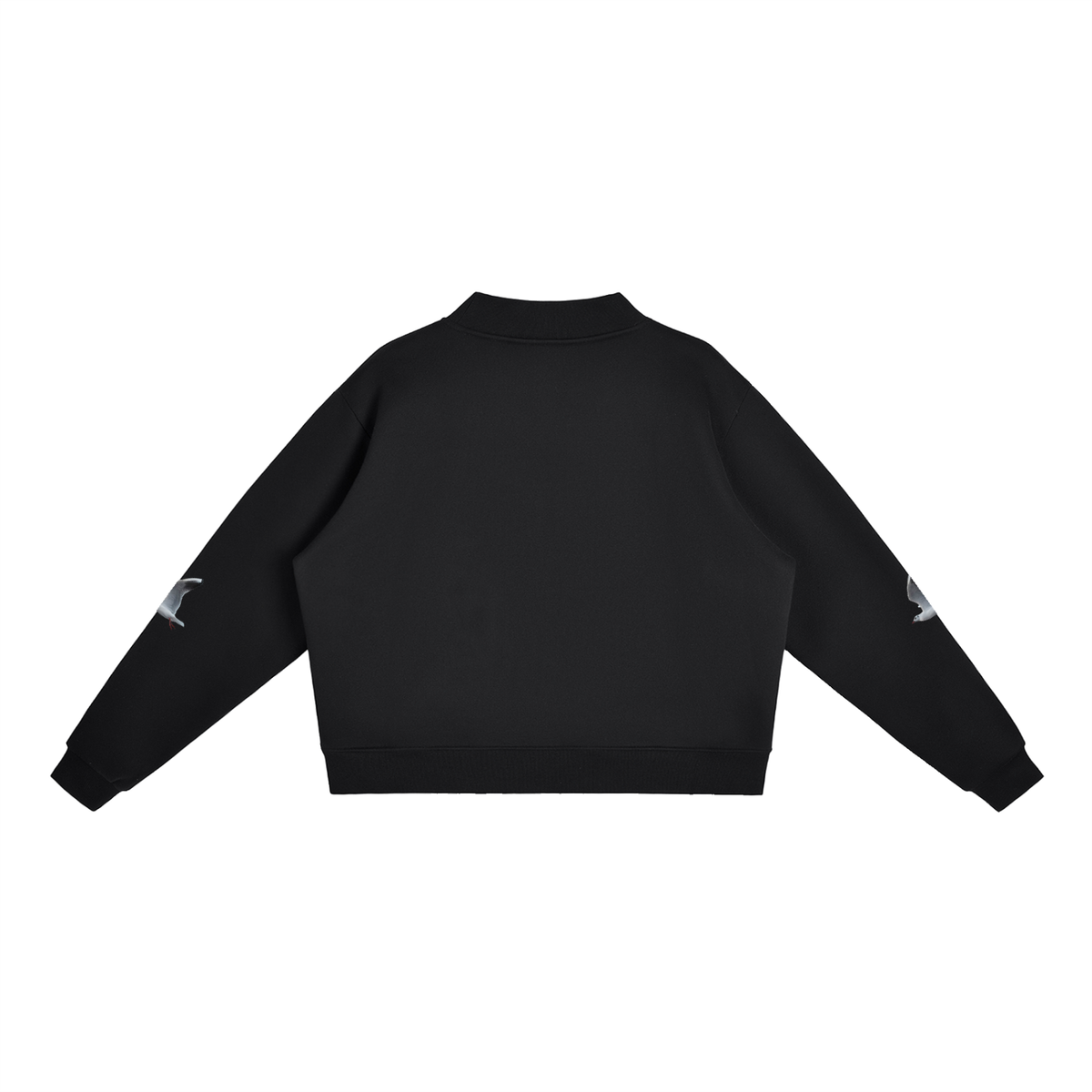 LW 123 Fleece Mock-Neck Crew Sweatshirt