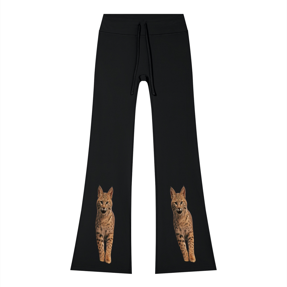 LW 123 Flared Drawstring Yoga Pants