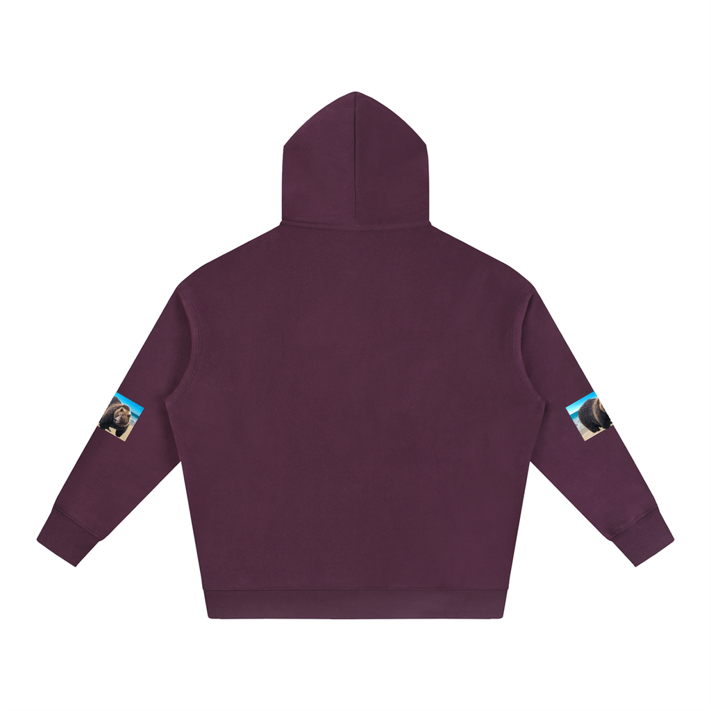 LW 123 Oversize Fleeced Hoodie