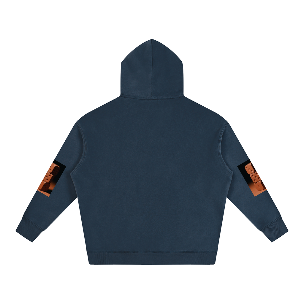 LW 123  Fleeced Hoodie