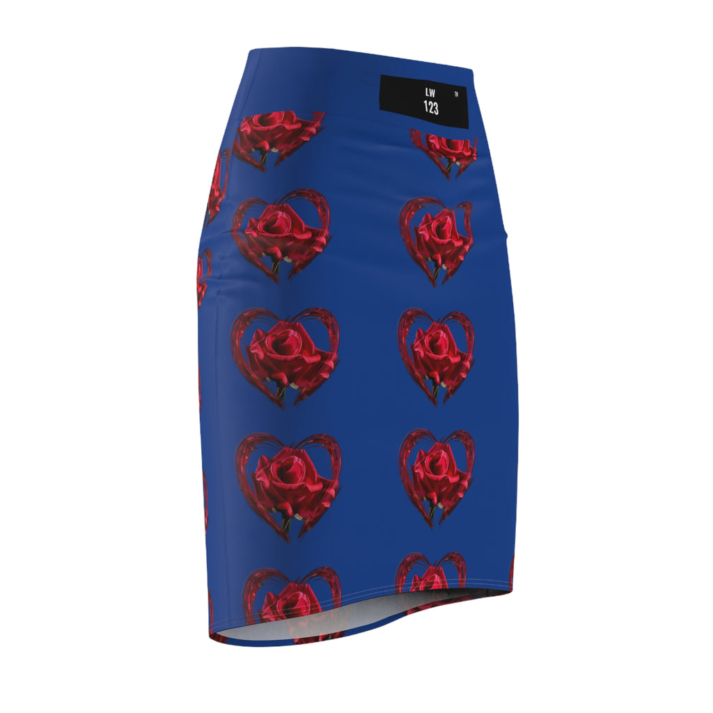 LW 123 Women's Pencil Skirt (AOP)
