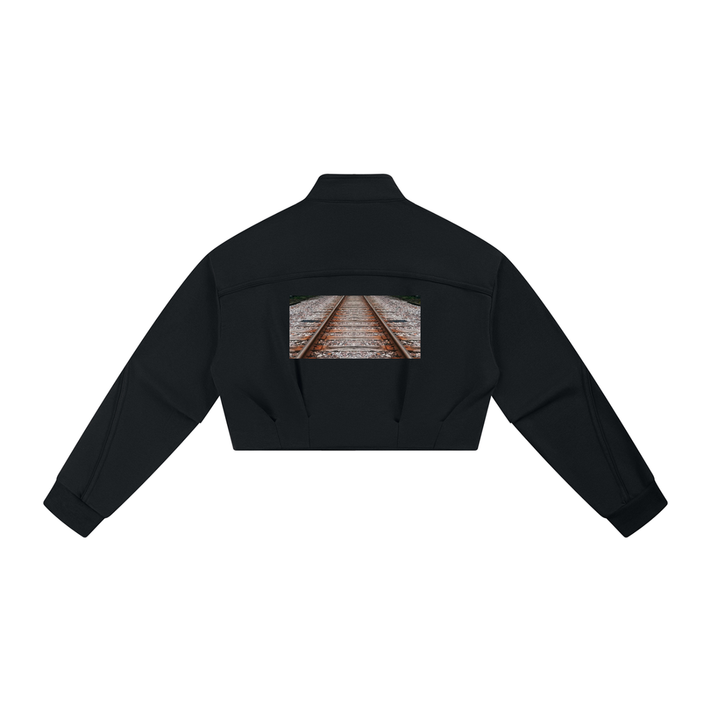 LW 123  Button-Front Jacket