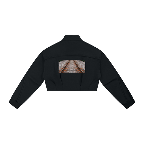 LW 123  Button-Front Jacket