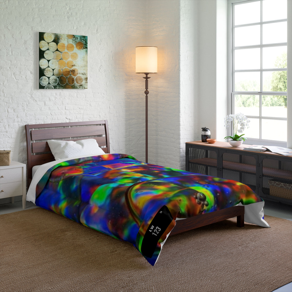 LW 123 Abstract Comforter