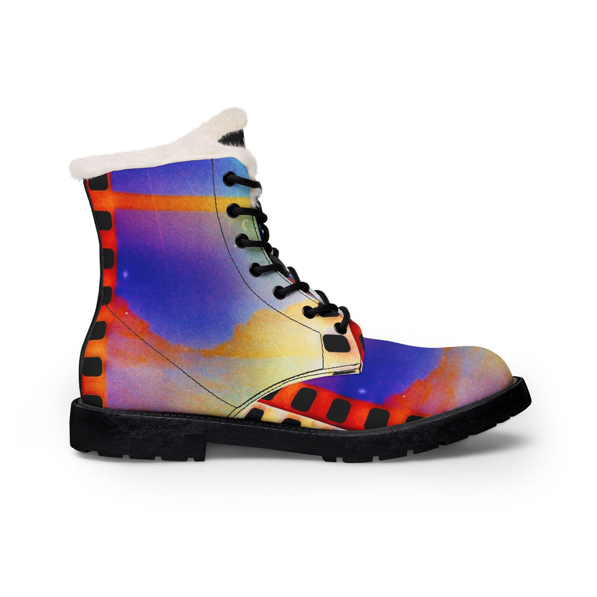 LW 123 Women's Fur-Lined Leather Boots