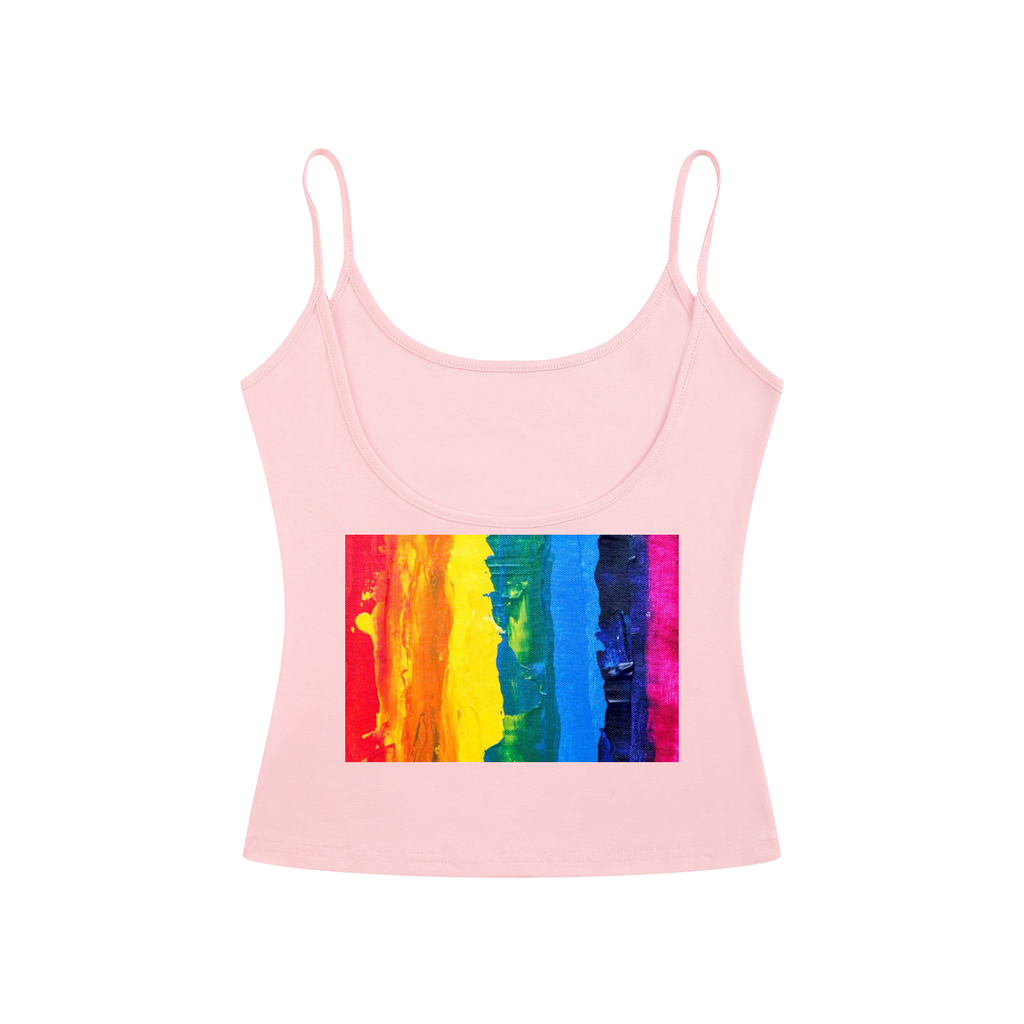 LW 123 Women’s Slim Fit Open-Back Tank Top