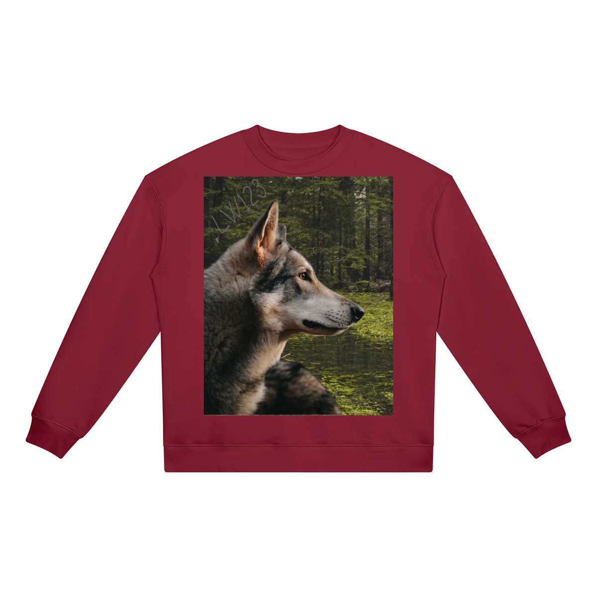 LW 123  Heavyweight Crewneck Sweatshirt
