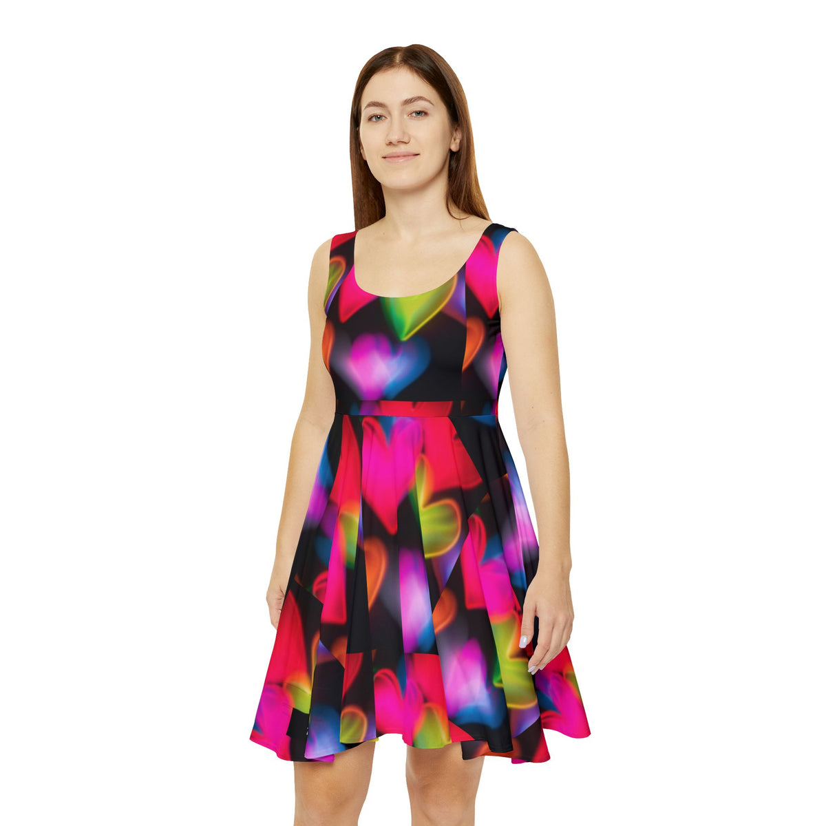 LW 123 Women's Skater Dress (AOP)