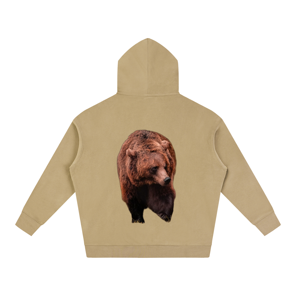 LW 123 Oversize Fleeced Hoodie