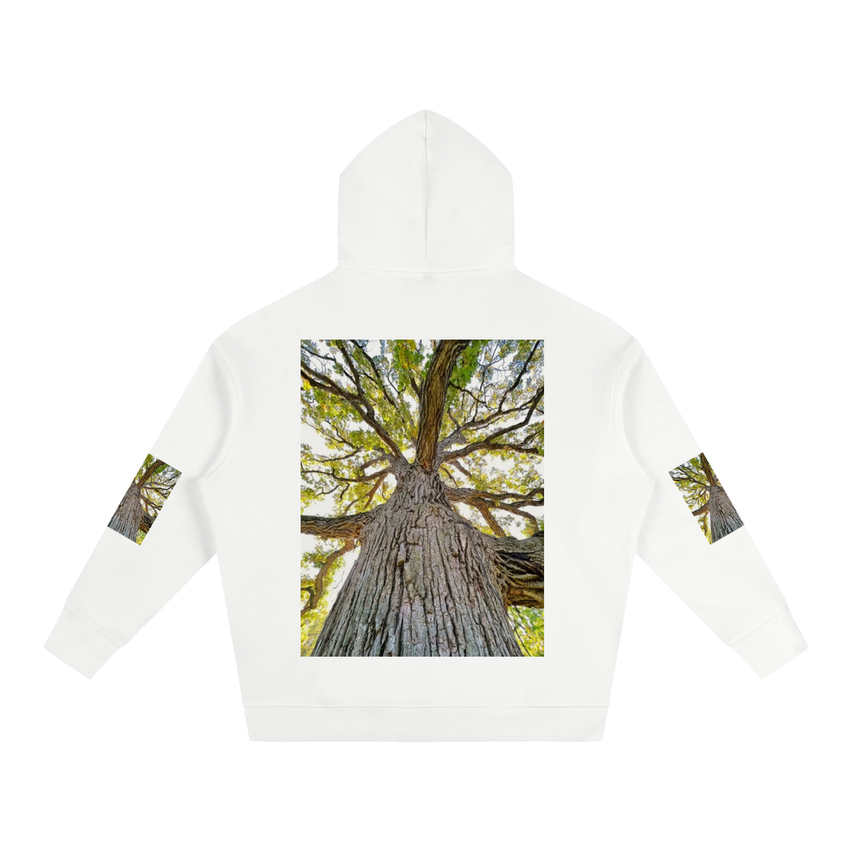 LW 123 Oversize Fleeced Hoodie