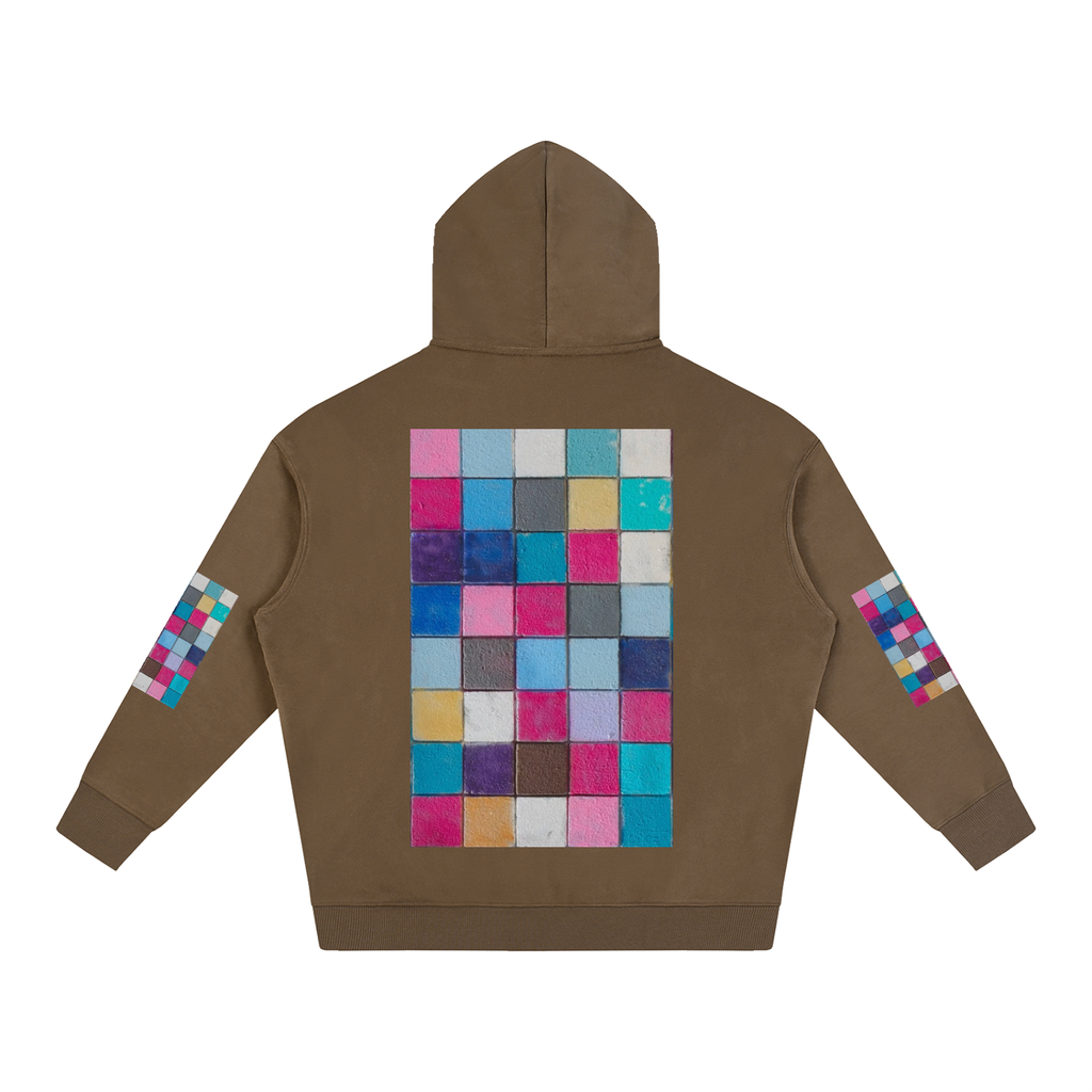 LW 123 Oversize Fleeced Hoodie