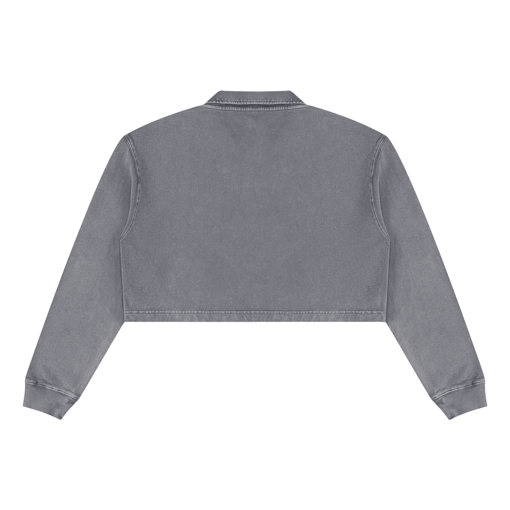 LW 123  Vintage Crop Sweatshirt
