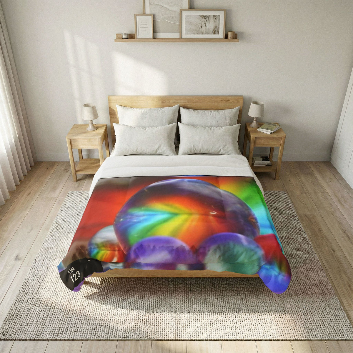 LW 123 Bubble Cotton Comforter —