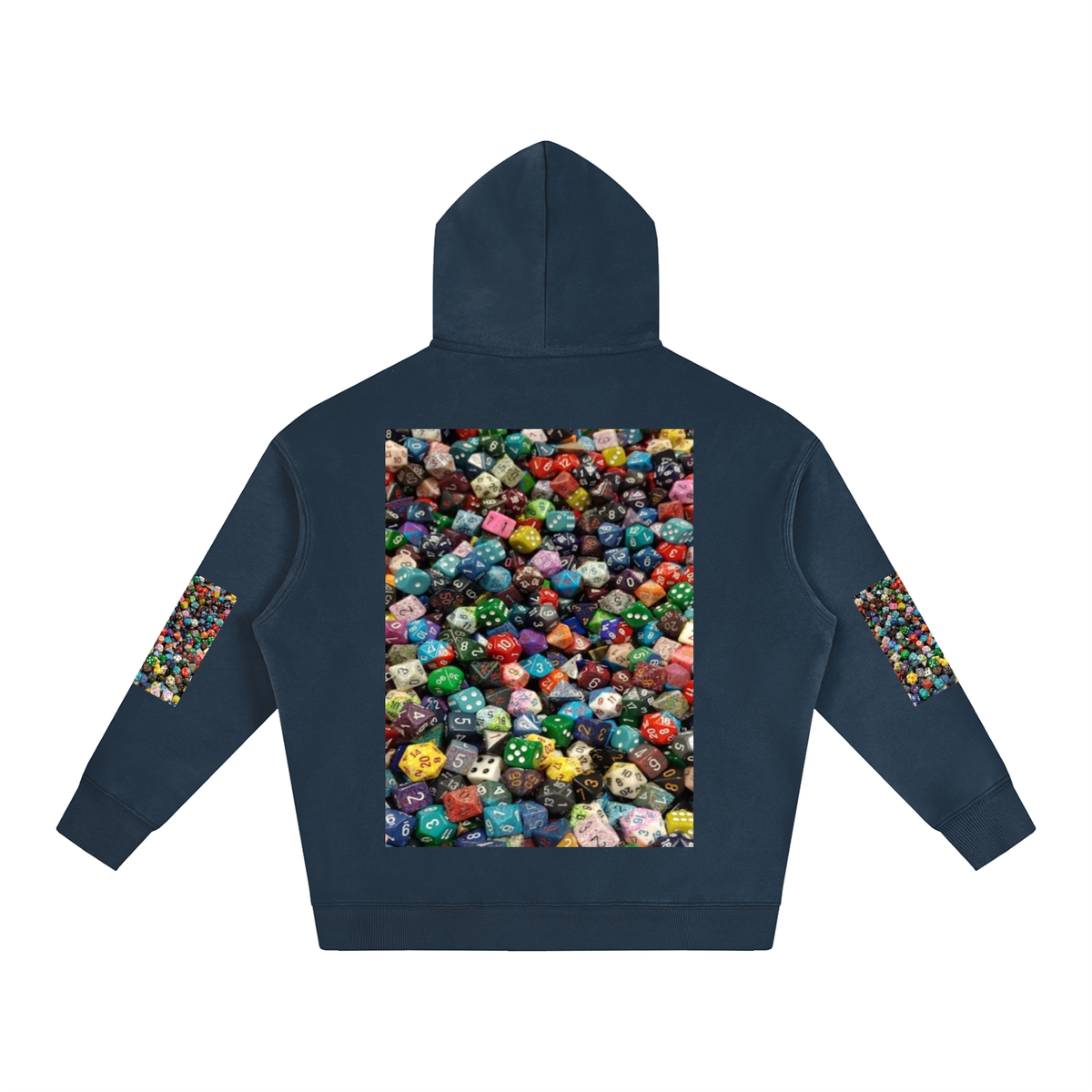 LW 123 Oversize Fleeced Hoodie