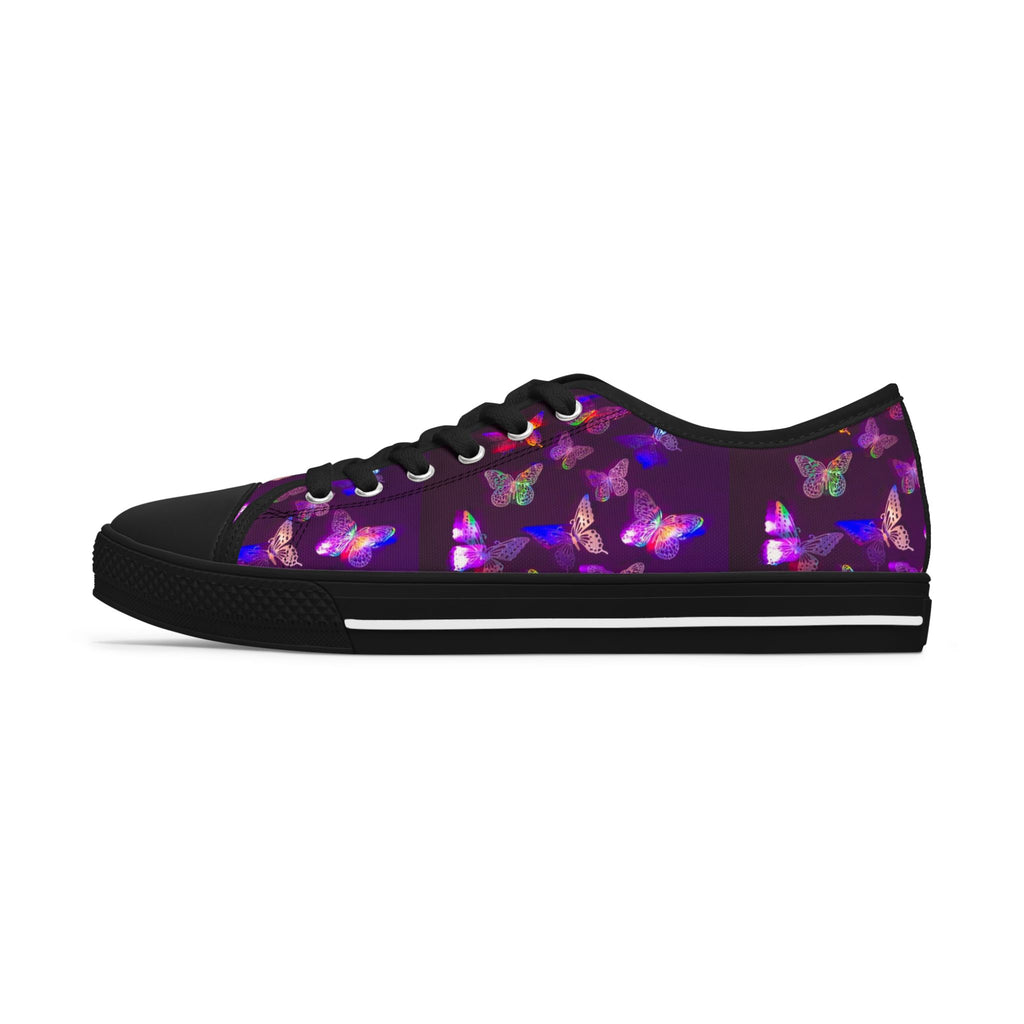 LW 123 Butterfly Print Low Top Sneakers