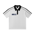 Contrast Collar Short-Sleeve Polo Shirt