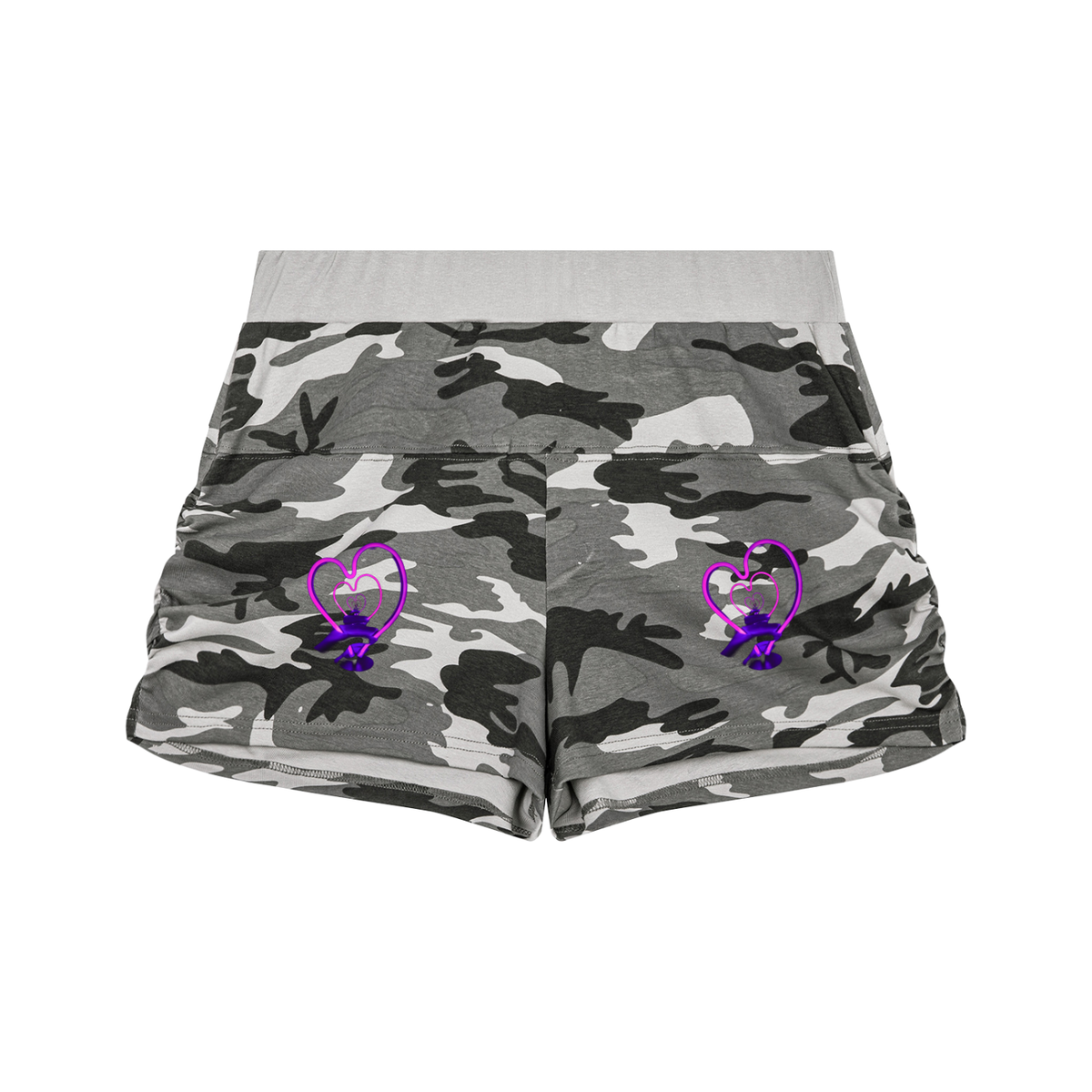 LW 123 Women's Slim Camo Shorts