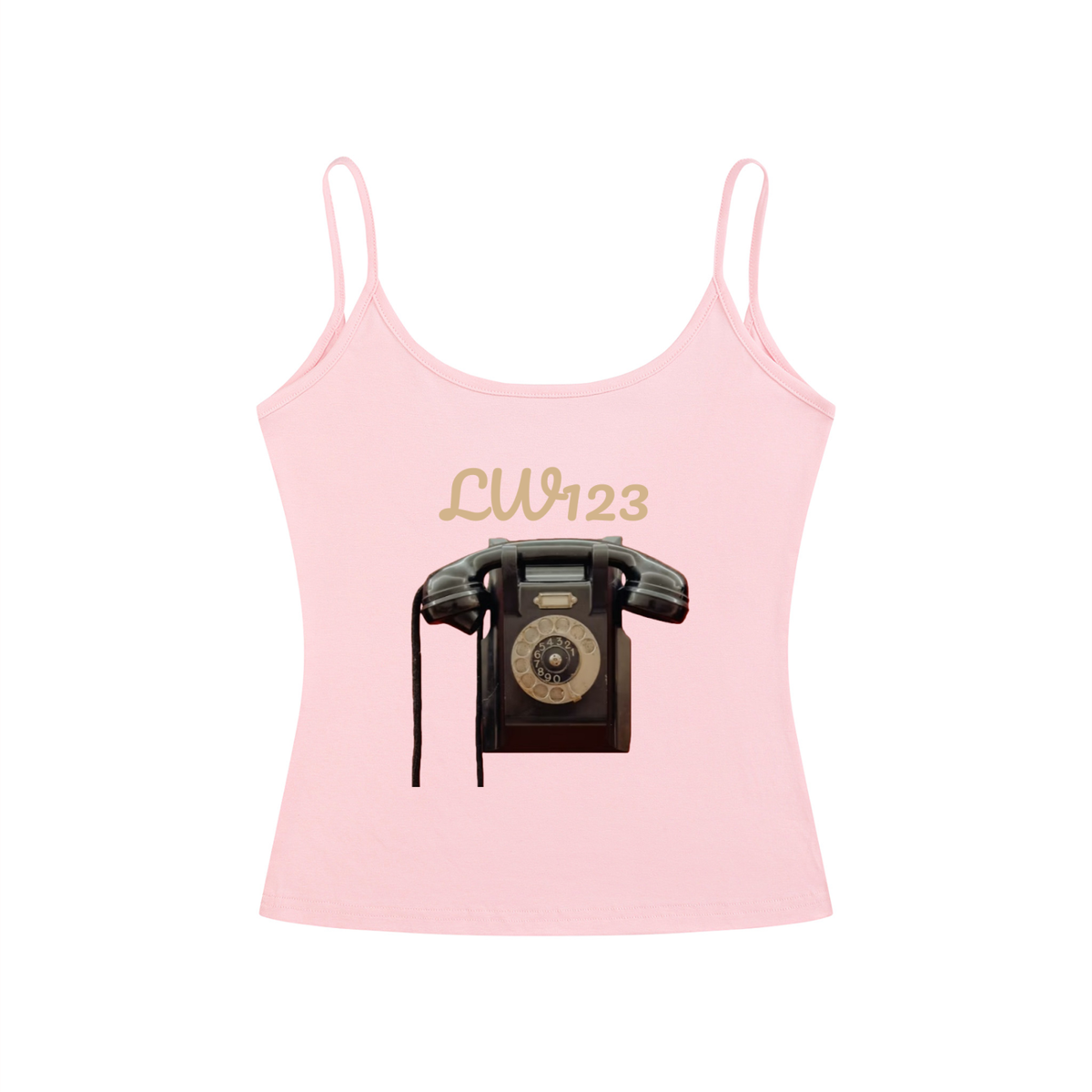 LW 123  Open-Back Tank Top