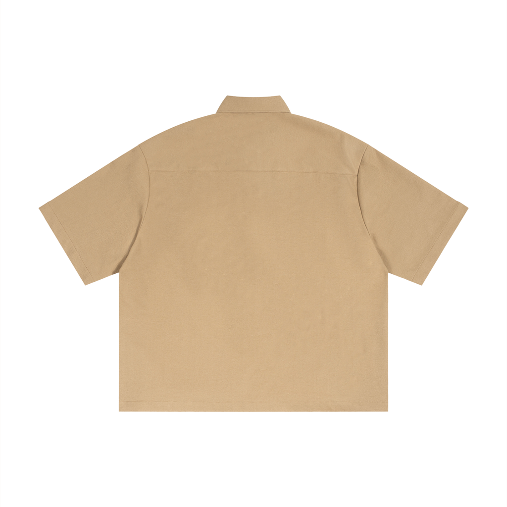 Unisex Boxy Heavyweight Short Sleeve Shirt