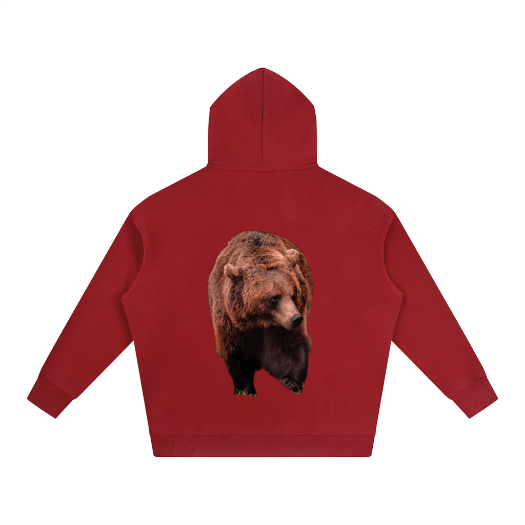 LW 123 Oversize Fleeced Hoodie
