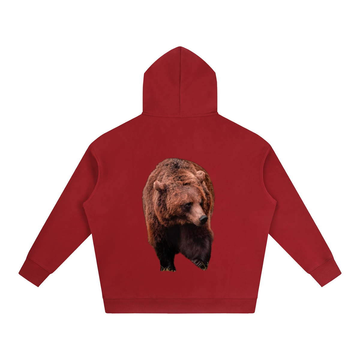 LW 123 Oversize Fleeced Hoodie