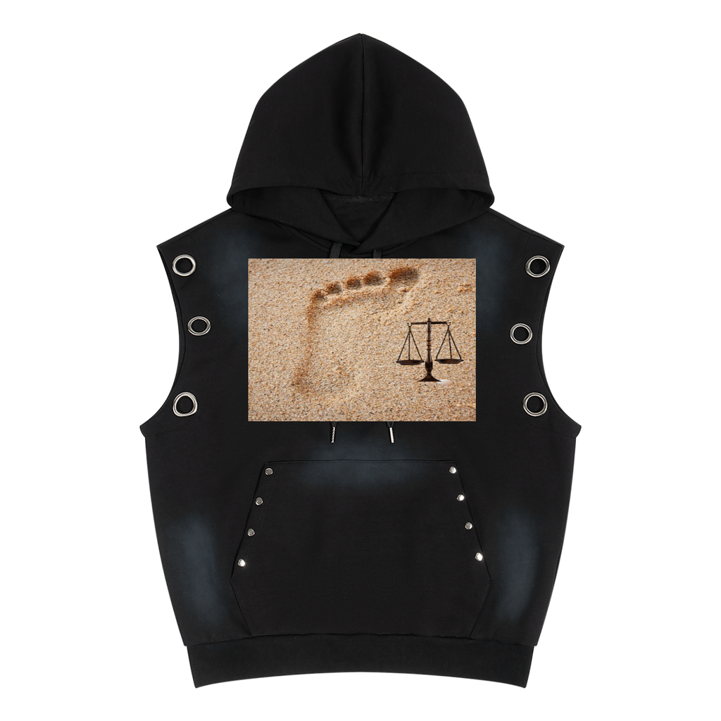 LW 123  Sleeveless Hoodie