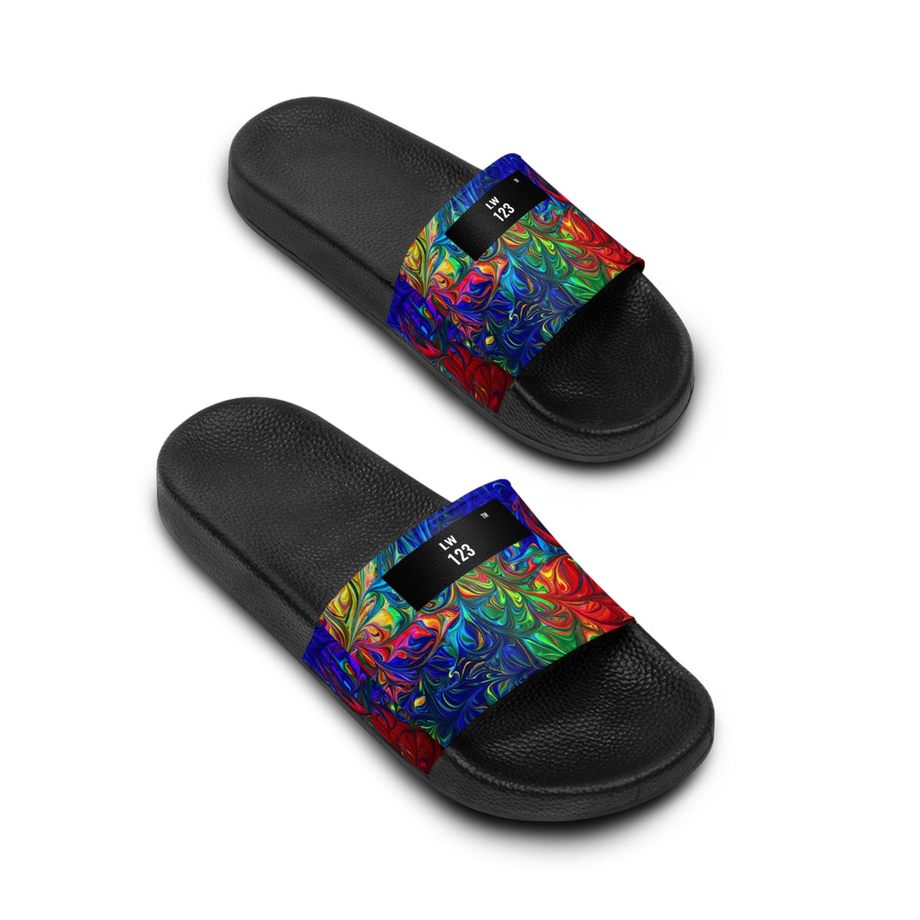 LW 123 Marble Pattern Women's Slide Sandals