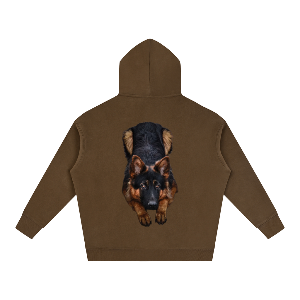 LW 123  Fleeced Hoodie
