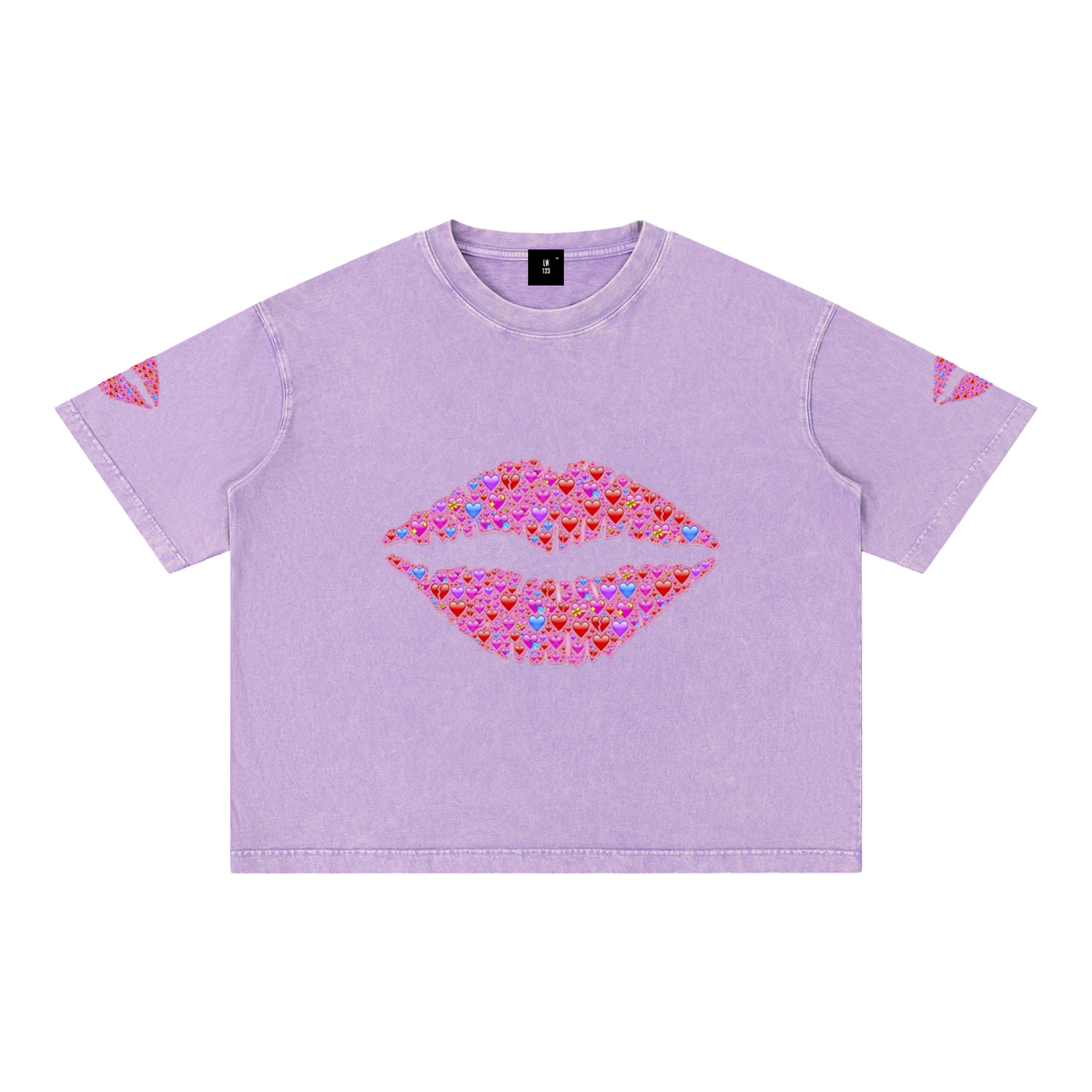 LW 123 Mineral Wash Boxy Cotton T-Shirt