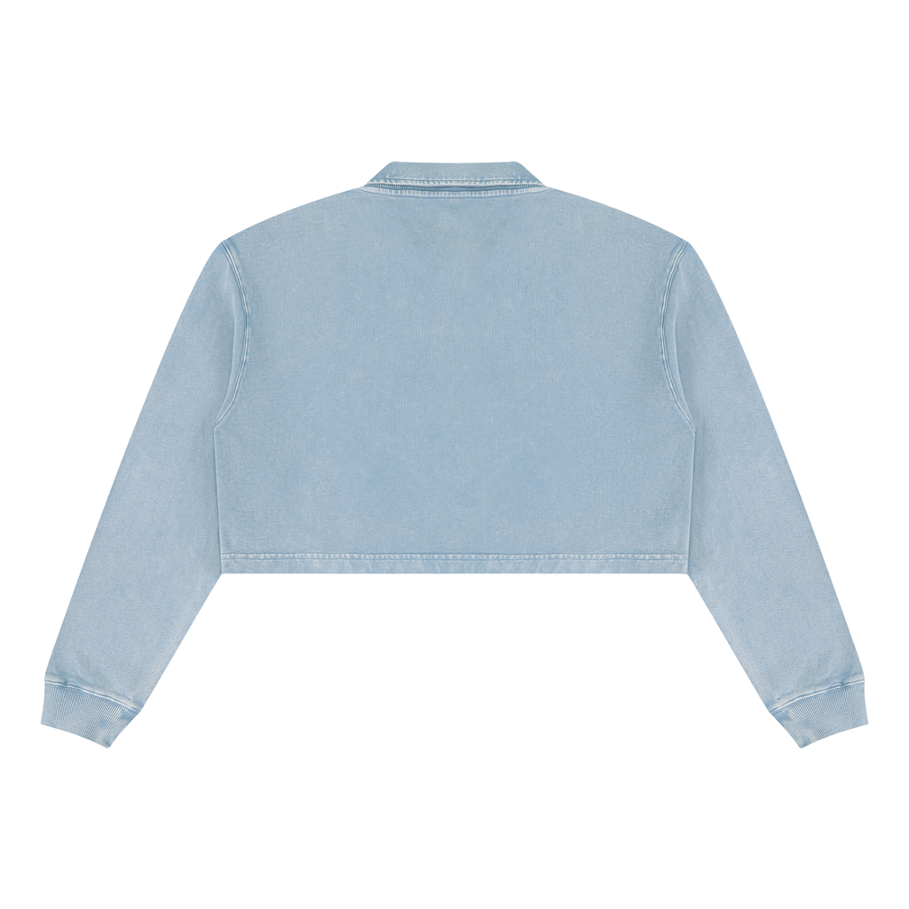 LW 123  Vintage Crop Sweatshirt