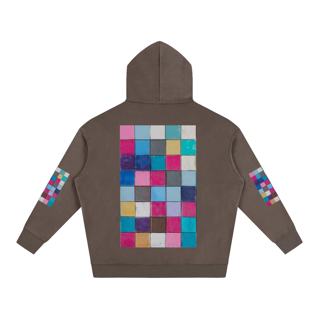 LW 123 Oversize Fleeced Hoodie