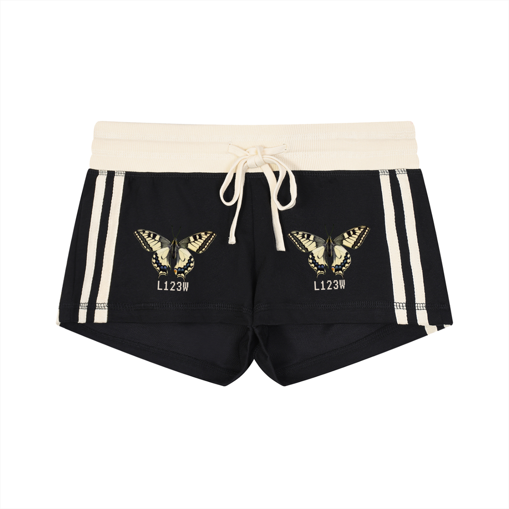 Women's Contrast Stripe Track Shorts