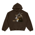 Boxy Cinched Hem Hoodie