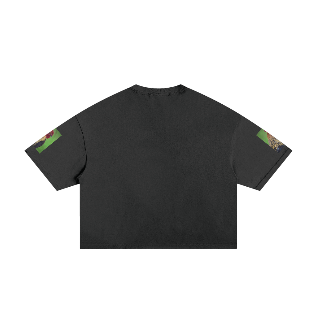 LW 123 Classic Frayed Boxy Tee