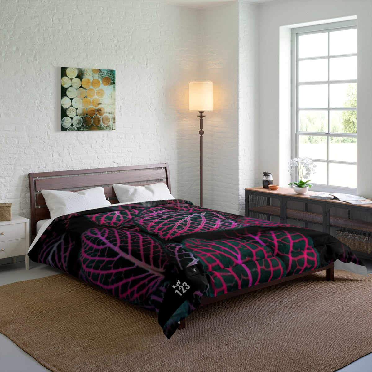 LW 123  Leaf Comforter