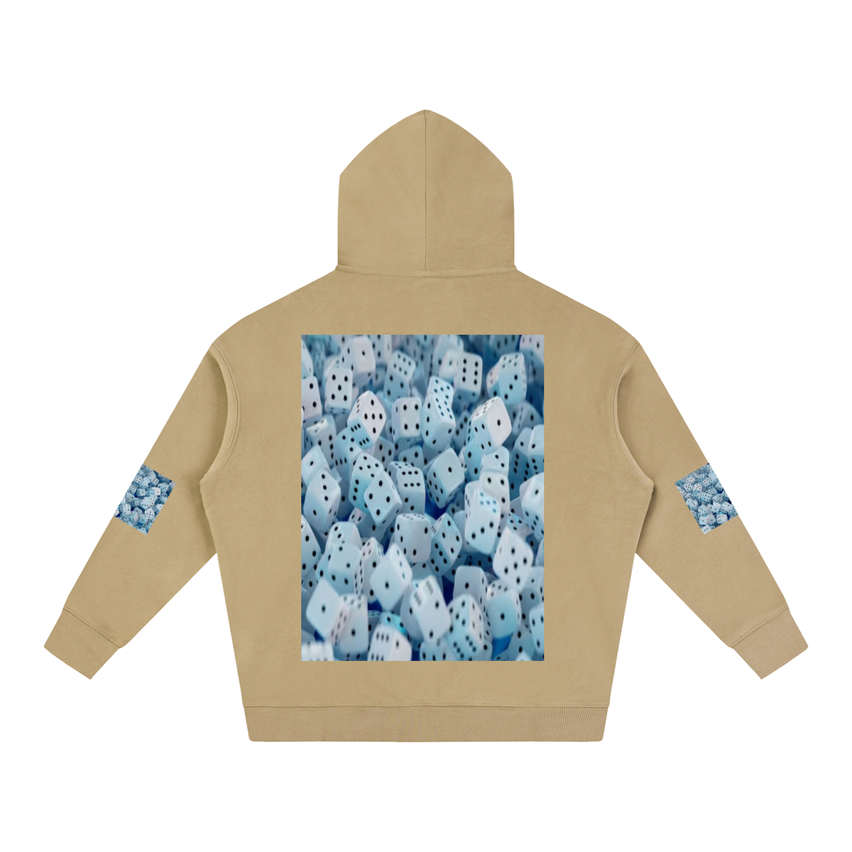 LW 123 Oversize Fleeced Hoodie
