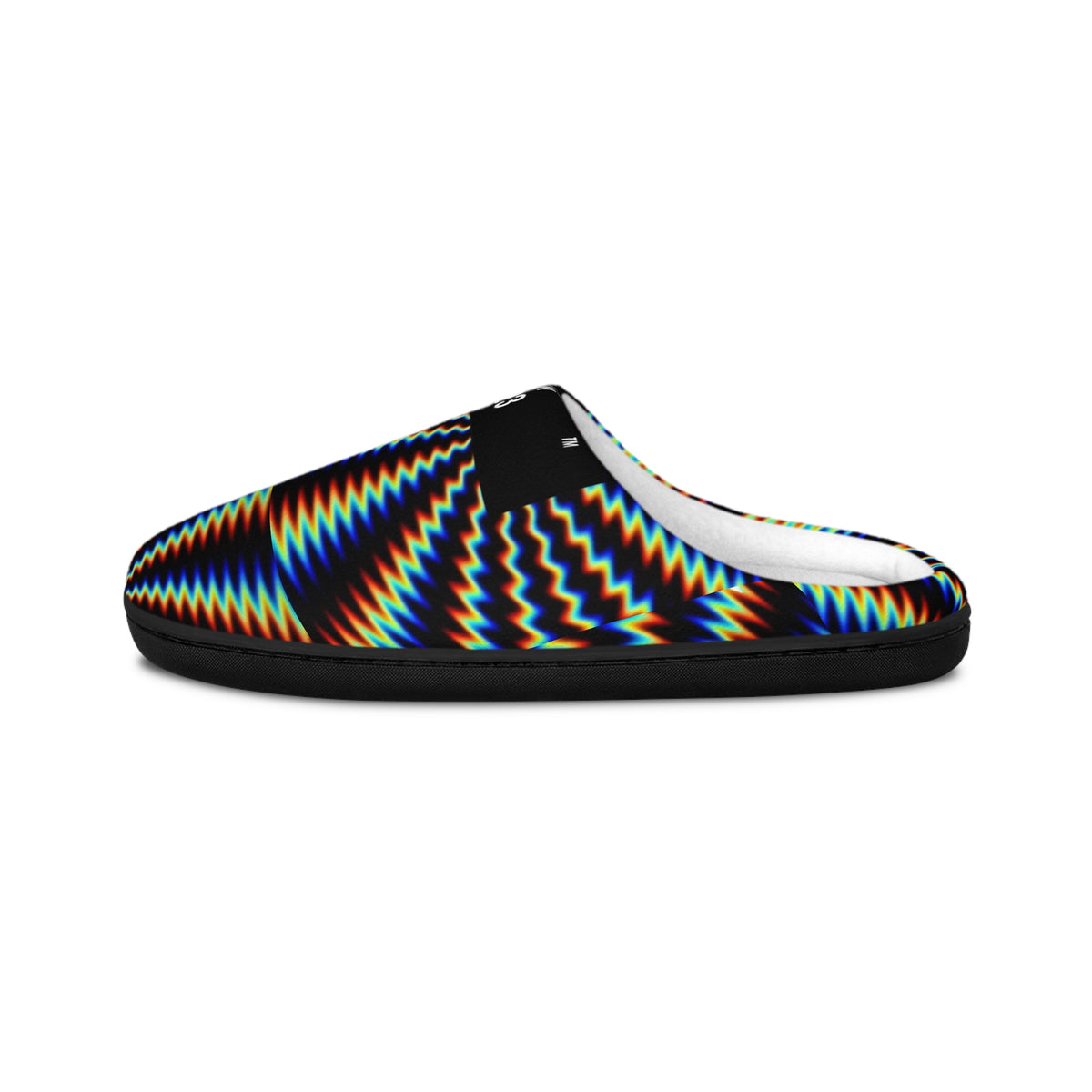 LW 123 Psychedelic Zigzag Indoor Slippers