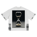 LW 123 Plaid Paneled T-Shirt
