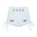LW 123  High Waisted Yoga Shorts