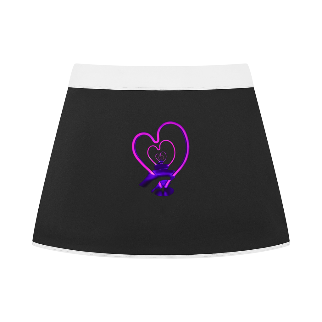 LW 123 Women's Color Block A-Line Skort