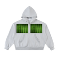 LW 123 Fleeced Full-Zip Boxy Hoodie