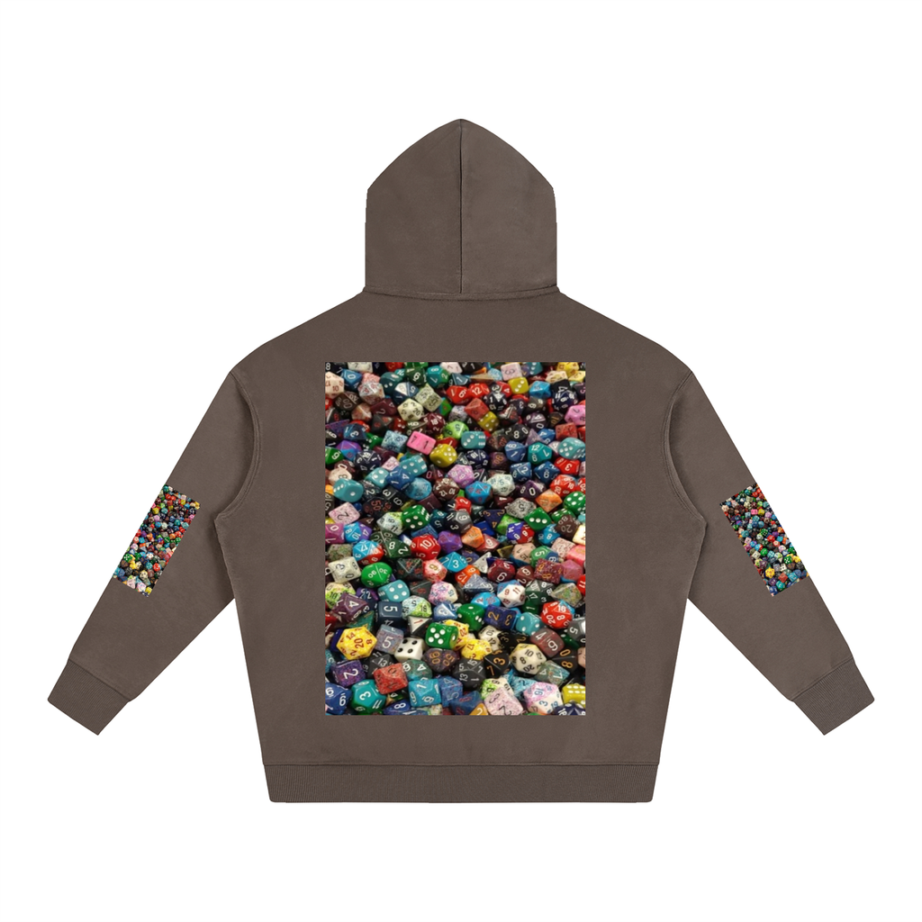 LW 123 Oversize Fleeced Hoodie
