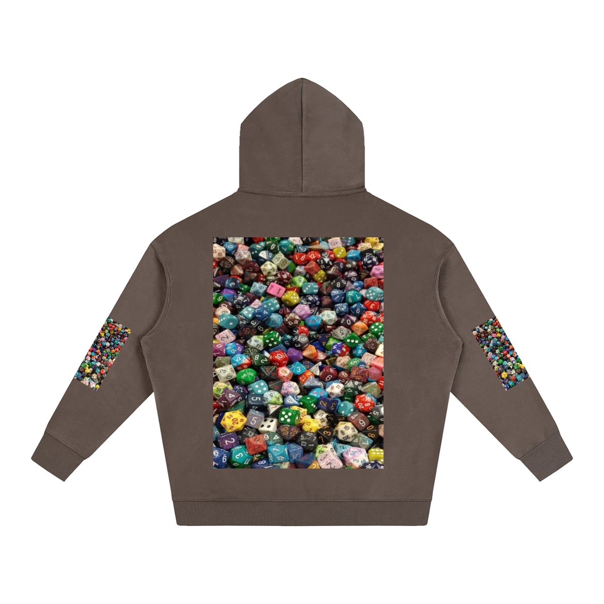 LW 123 Oversize Fleeced Hoodie