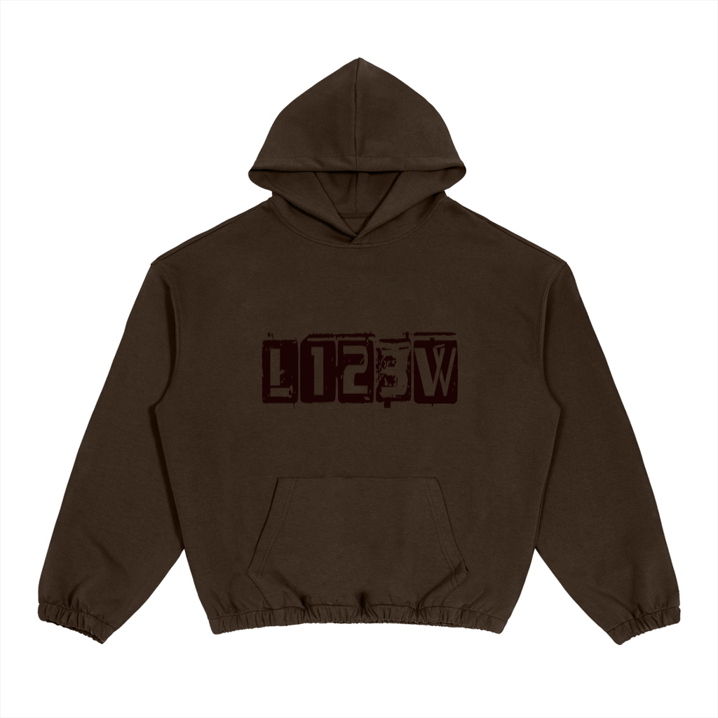 Boxy Cinched Hem Hoodie