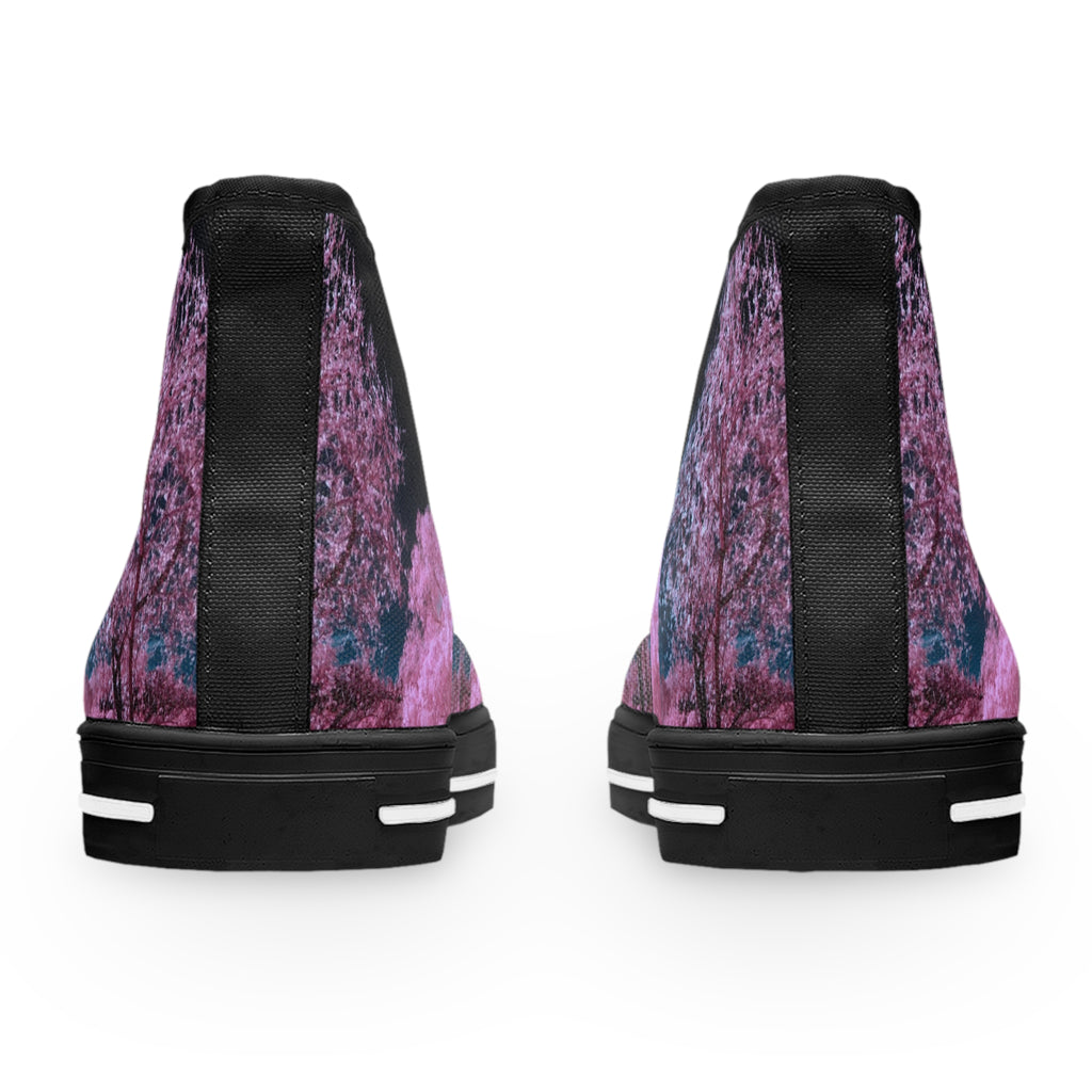LW 123 Cherry Blossom High-Top Sneakers