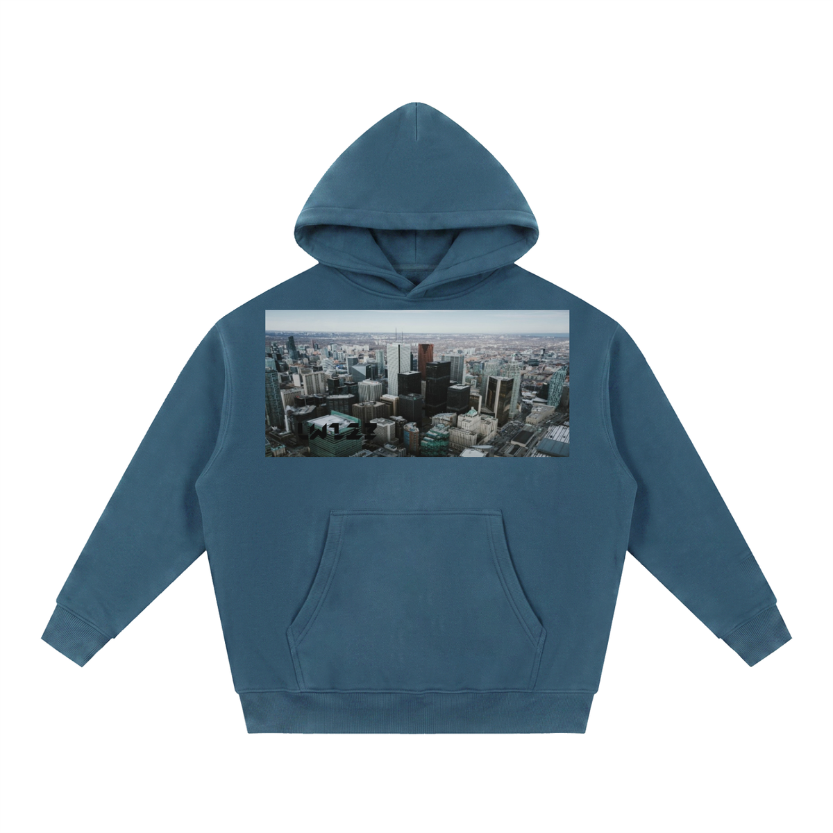 LW 123  Oversized Boxy Fit Fleece Hoodie